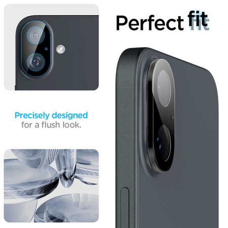 SPIGEN OSŁONA APARATU SZKŁO HARTOWANE DO IPHONE 16 16 PLUS PROTECTOR 2-PACK