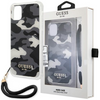 Guess GUHCN61KSARBK iPhone 11 6,1" / Xr czarny/black hardcase Camo Collection