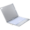 Etui Typecase Flexbook Touch z klawiaturą do iPad Air 11" 2024/2025 srebrny
