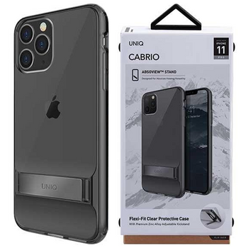 Etui Uniq Cabrio na iPhone 11 Pro - szare