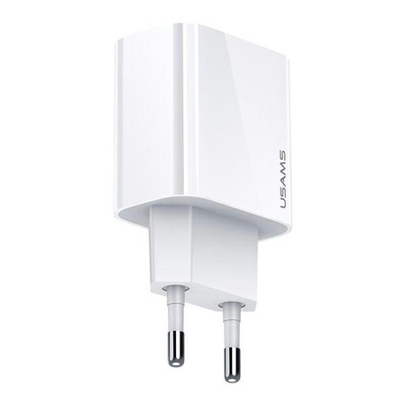 USAMS ADAPTER ŁADOWARKA USB-C 20W DO IPHONE 12 13 14 15 PD3.0 FAST CHARGING