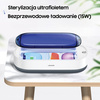 USAMS STERYLIZATOR UV-C DO TELEFONÓW I AKCESORII Z ŁADOWARKĄ INDUKCYJNĄ 15W