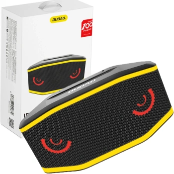 DUDAO GŁOŚNIK IP7 BEZPRZEWODOWY BLUETOOTH 5.0 5W 1200MAH RGB DO TELEFONÓW