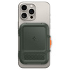 SPIGEN LOCK FIT MAGSAFE UNIVERSAL MAGNETIC CARD HOLDER MILITARY GREEN