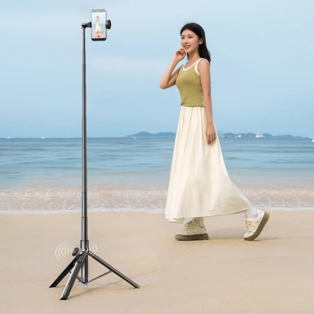 WOZINSKY PREMIUM SELFIE STICK Z AUTOMATYCZNIE ROZKŁADANYMI NÓŻKA