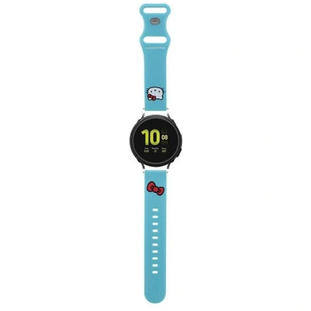 HELLO KITTY PASEK 20MM DO APPLE WATCH 38/40/41MM SILIKONOWY Z MOTYWEM KOTKA