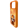 Etui Nimmy Big Eyed Pet 2.0 Raccoon do   iPhone 17 Pro pomarańczowy