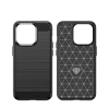 HURTEL CASE CARBON DO IPHONE 14 PRO MAX ELASTYCZNY NA TYŁ TELEFON POKROWIEC