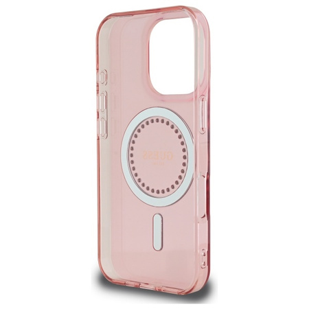 GUESS ETUI HARD CASE DO IPHONE 16 PRO MAX 6.9 DO MAGSAFE Z WZOREM