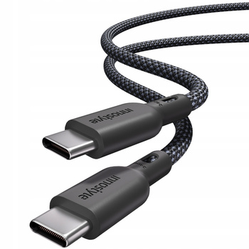 INNOSTYLE KABEL USB-C SZYBKIE ŁADOWANIE DO IPHONE SAMSUNG KEVLAR 240W 2M