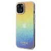 Etui Guess IML Faceted Mirror Disco Iridescent na iPhone 14 / 15 / 13 - wielokolorowe