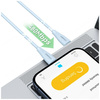USAMS KABEL USB-C DO LIGHTNING 30W DO IPHONE 12 13 14 1M ZIELONA