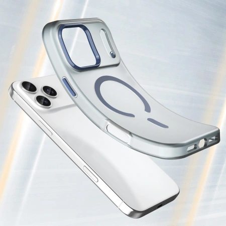 HURTEL ETUI MAGNETIC ABRASIVE DO IPHONE 17 PRO MAX KOMPATYBILNE MAGSAFE