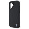 BMW BMHMP16S23RDDK iPhone 16 6.1        czarny/black hardcase Sign Leather Diamond Metal Logo MagSafe