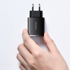 Baseus Compact szybka ładowarka sieciowa 2x USB / USB Typ C 30W 3A Power Delivery Quick Charge biały (CCXJ-E02)