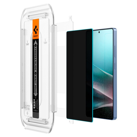 SPIGEN GLAS.TR EZ FIT HD SZKŁO OCHRONNE DO SAMSUNG GALAXY S25 ULTRA PRIVACY