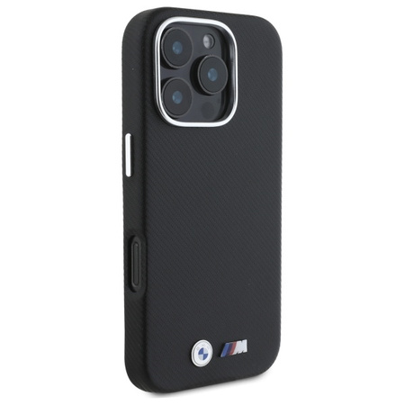 BMW ETUI DO IPHONE 16 PRO MAX HARDCASE Z METALU I KEVLARU BMHCP16X23PUFWKEV