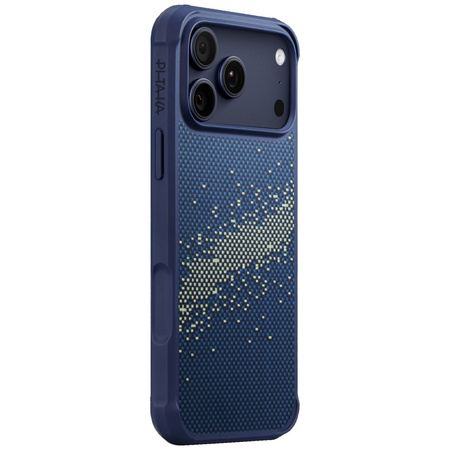Etui PITAKA StarPeak Aramid ProGuard MagSafe do iPhone 17 Pro milky way galaxy
