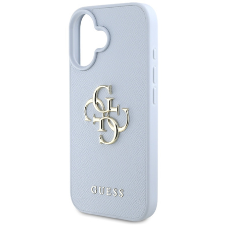 GUESS ETUI TPU DO IPHONE 16 Z LOGO 4G SMALL CLASSIC ZAMIENNE NA MAGNETYCZNE