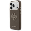 Etui Guess FW Resin Logo do iPhone 17    Pro brązowy