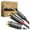 UGREEN KABEL AUDIO JACK 3,5MM DO 2X RCA CINCH 0,25M DO SYSTEMU GŁOŚNIKÓW
