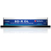 Płyty Blu-ray Verbatim 50GB 6X BD-R DL 10szt szary 43746