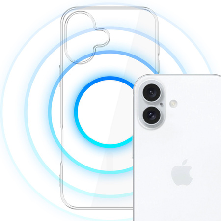 3MK CASE CLEAR MAGCASE DO IPHONE 16 MAGNETYCZNE OCHRONNE PRZEZROCZYSTE