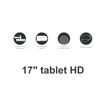 Ochronna folia hydrożelowa 140µm 0,14 mm Laptop do 17" HD uniwersalna 310x420 mm