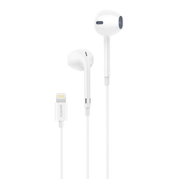 FONENG SŁUCHAWKI PRZEWODOWE DO LIGHTNING DO TELEFONÓW APPLE IPHONE 11 12 13