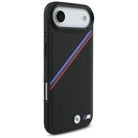 BMW ETUI M TRICOLOR METAL LOGO DO IPHONE 17 AIR MAGSAFE STYLOWA OCHRONA
