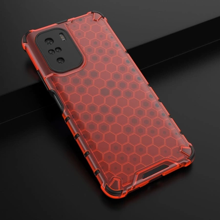 HURTEL ETUI PANCERNE DO XIAOMI K40 PRO+ K40 PRO K40 POCO F3 Z ŻELOWĄ RAMKĄ