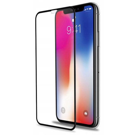Szkło Hartowane CO2, do iPhone 13 Pro Max, 10D, czarne