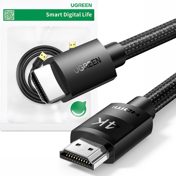 Ugreen HDMI cable 2.0 4K 2m czarny (HD119 40101)