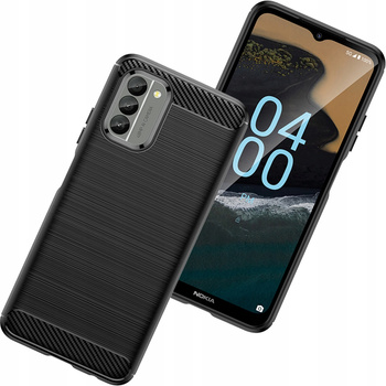 HURTEL ETUI CARBON DO NOKIA G400 SILIKONOWY POKROWIEC O WYSOKIEJ ODPORNOŚCI