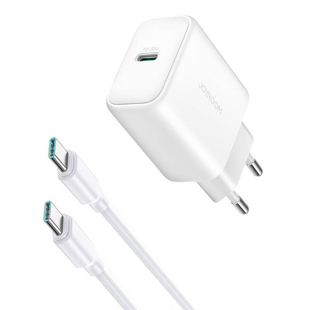 JOYROOM ŁADOWARKA SIECIOWA Z KABLEM C-C 30W DO IPHONE 12 13 14 GALAXY 1M