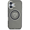 GUESS POKROWIEC TPU DO IPHONE 16 ETUI MAGNETYCZNE Z LOGO METAL MOUNTAIN