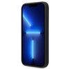 Etui BMW BMHCP14LSILBK na iPhone 14 Pro - czarne Silicone Metal Logo