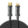 Joyroom kabel przewód USB Typ C - Lightning PD 20W 2m czarny (S-CL020A20-black)