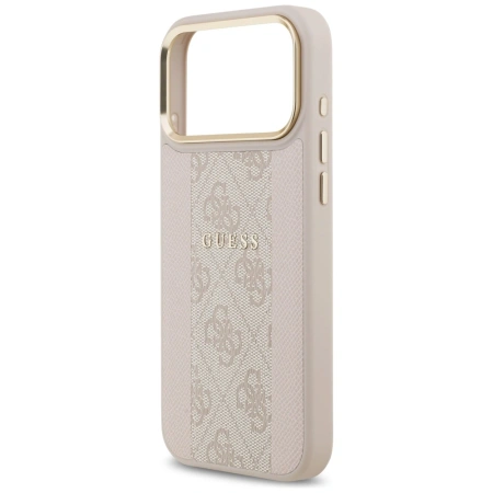 GUESS ETUI DO IPHONE 17 PRO MAX MAGSAFE STRIPE LOGO 4G Z MAGNETYCZNYM