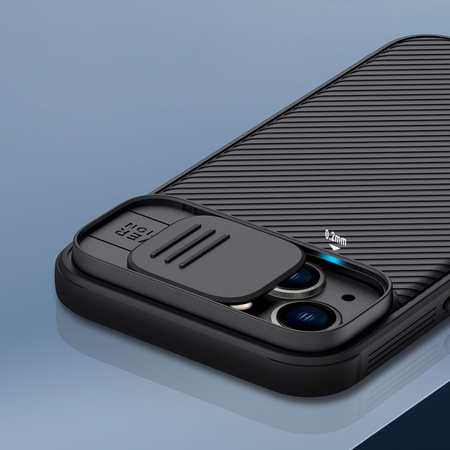 Nillkin CamShield Pro Case etui iPhone 14 pancerny pokrowiec osłona na aparat kamerę czarny