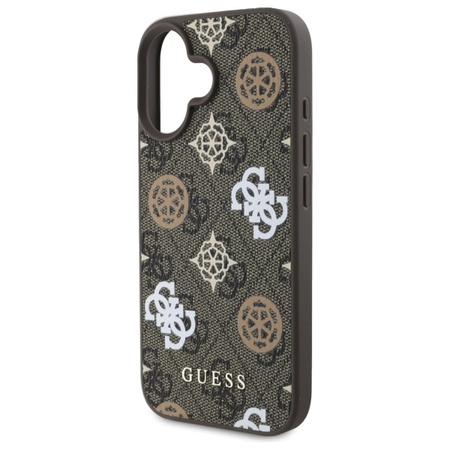 GUESS ETUI HARDCASE 4G PRINTED STRIPES DO MAGSAFE DO IPHONE 16 6.1