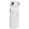 Etui Karl Lagerfeld IML Choupettes Karl Script Logo MagSafe do iPhone Air przezroczysty
