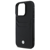 BMW BMHCP16X22RSEPK iPhone 16 Pro Max6.9 czarny/black hardcase Sign Leather Cardslot
