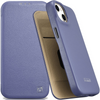 iCarer CE Premium Leather Folio Case skórzane etui iPhone 14 Plus z klapką magnetyczne MagSafe jasnofioletowy (WMI14220715-LP)