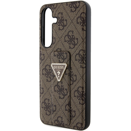 GUESS ETUI DO SAMSUNG S24 S921 HARDCASE Z GRIP STAND 4G TRIANGLE STRASS