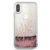 Karl Lagerfeld KLHCPXTRKSRG iPhone X/Xs różowo-złoty/rose gold Glitter Signature