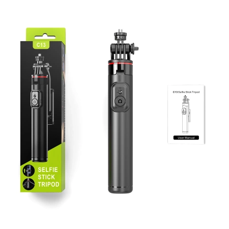 WOZINSKY SELFIE STICK 1.3M TEOLESKOPOWY DO TELEFONÓW Z UCHWYTEM NA SMARTFON