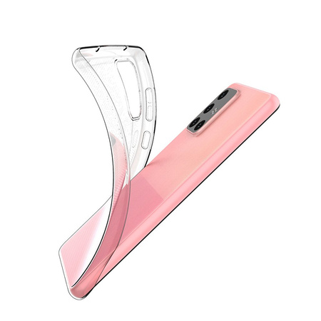 Żelowy pokrowiec etui Ultra Clear 0.5mm Samsung Galaxy A73 przezroczysty