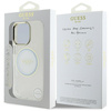 GUESS ETUI CASE IML METAL CIRCLE DO IPHONE 16 PRO DO MAGSAFE KLASYK LOGO