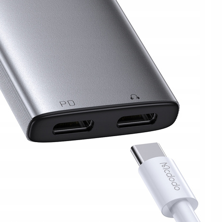 MCDODO ADAPTER 2X USB-C PRZEJŚCIÓWKA KABEL USB TYP C DO SAMSUNG APPLE Z DAC
